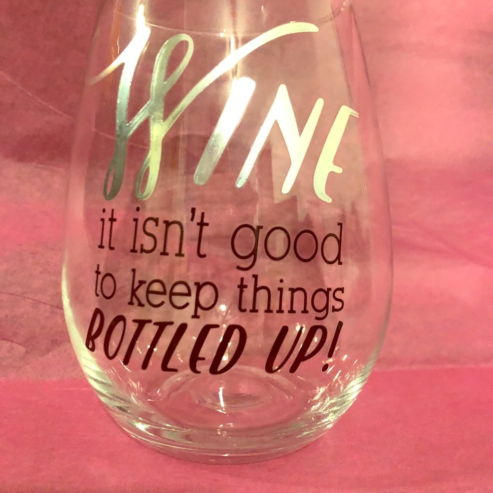 Stemless Wine Glass